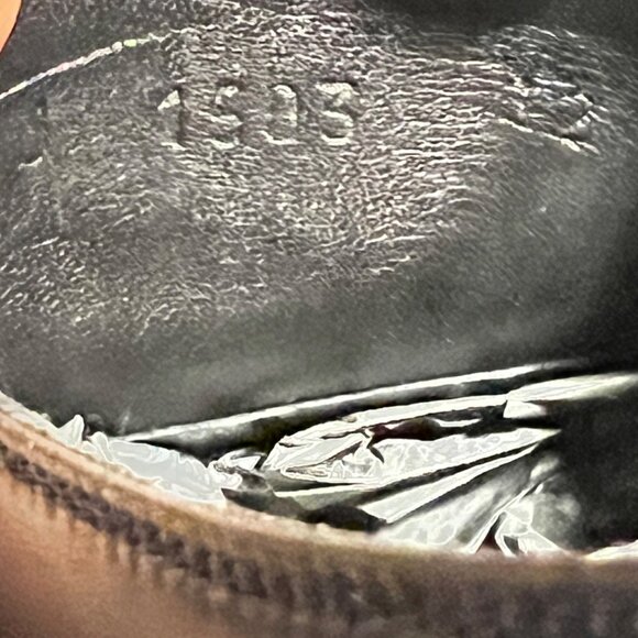 Tom Ford Leather Bos Taurus Men Shoes Formal Dress Shoes Size US12 - Picture 8 of 15